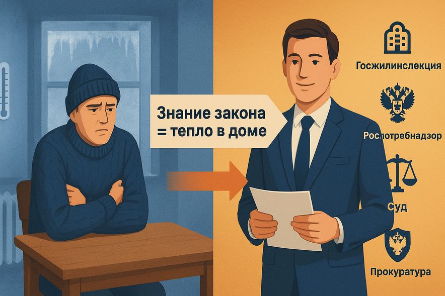 Как перейти от холода в квартире к законной защите прав жильца через жалобы на УК 