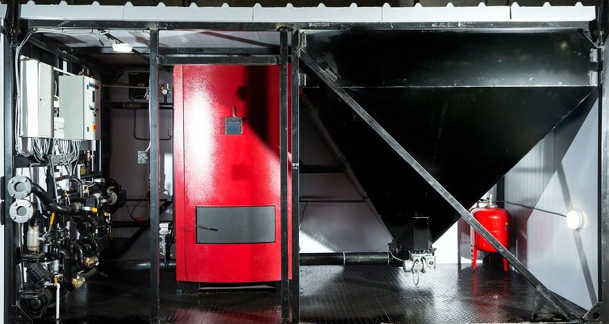 Как работает автоматизация твердотопливного котла?