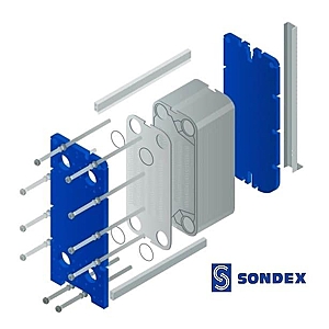 Запасные детали для теплообменников Sondex (фото)