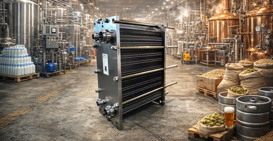 Подбор и продажа пластинчатых теплообменников для пивного сусла